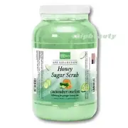 Sugar Scrub 1 Gallon Extra Nutritious Vitamin Skin Spa Scent Cucumber Melon