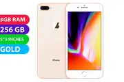 Apple iPhone 8+ Plus (256GB, Gold) - Grade (Excellent)