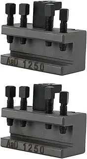 VEAUUTAY 2Pcs Lathe Quick Change Tool Post Spare Parts AaD1250 Lathe Accessories