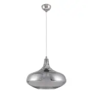 Chani Glass Modern Pendant Lights Chrome | Replica Dima Loginoff