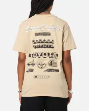 [HUF] Huf X Toyota Rosetta T-shirt Sand - Size M M Sand