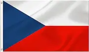 LARGE Czech Flag, 3x5Ft Czech Republic Flags Banner For Indoor Outdoor Decoration of Canada Yards.Parade Or Express Mood