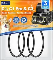 MyKEEPOW Rock Tumbler Belts Compatible with Koolstone Rock Tumbler Model C1 & C1 Pro & C3, 3 Pack