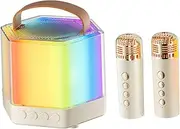 ERINGOGO Compact Small Microphone Speaker Kit for Boys and Girls Birthday Parties Home Entertainment