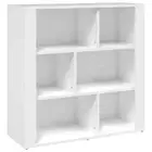 Wooden Open Shelf Sideboard Buffet Cabinet Storage Cupboard Hallway Display Rack