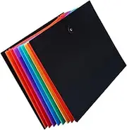 COMPUKAS File Folder Organizer Plastic Storage Box Office File Organizer for Document