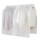 Clothes Storage Dust Cover Moisture-proof Garment Rack Cover Bag Dress Organizer