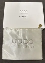 CHANEL COCO MADEMOISELLE COSMETC CASE Clutch Pouch With Gift