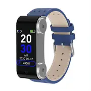 Bluetooth Headset Bracelet With Hr / Bp Monitoring & Temp. Measurement