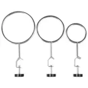 3 Pcs Iron Ring Experimental Equipment Laboratory Supplies Retort Metal