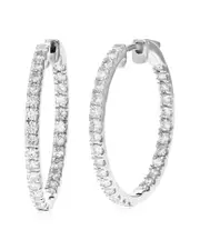 Amairah 14K 1.50 ct. tw. Lab-Grown Diamond Hoops