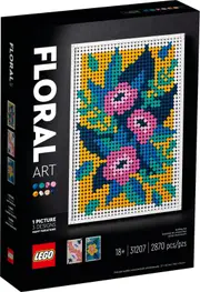 LEGO Art Series 31207 Floral Art