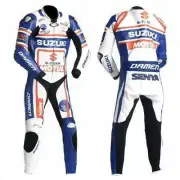 Suzuki Suit Suzuki Leather Suit Motorbike Motorcycle Armoured Leder Racing Suit