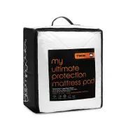 Bloomingdale's My Ultimate Protection Mattress Pad, Twin - Exclusive