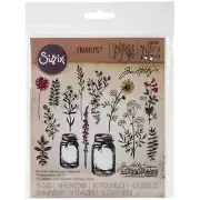 Sizzix Framelits Tim Holtz Flower Jar 662270 Set of 16 dies Mixed Media Journal