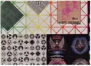 Vintage Psychedelic Solutions Cure Soul 1988 LSD Blotter Art Acid Albert Hofmann