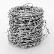 Reverse Twist Barbed Wire, Galvanized 1.6mm High Tensile Barbed Wire (30m Barbed Wire)
