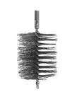 Fireplace Flue Brush For Home Safety Spiral Knotted Construction Easy Assembly