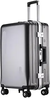 [BIRJXVTO] Carry-on Suitcase Luggage Suitcases Aluminum Frame USB Rechargeable Luggage Hard Shell Suitcases with Wheels Carry-on Suitcases Carry On Luggages