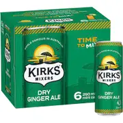 Kirks Dry Ginger Can 250mL