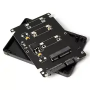 2.5 Inch SATA to mSATA SSD Enclosure Converter Internal / External Adapter G
