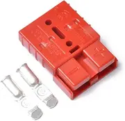 CHILDWEET 10pcs 50a 600v Anderson Plug Connector Red Dc Solar Caravan Power Pole Connectors