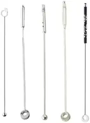 Muddler Silver Set of 5