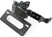 License Registration Plate Holder Compatible With Kawasaki Vulcan S 2015-2024 Vulcan Cafe 2018-2023 Rear Tail Tidy Fender Eliminator(Dark Grey)