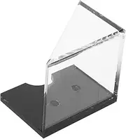 Abaodam Box Poker Box Clear Playing Card Holders Deck Card Stand Poker Case for Collectibles Display Case for Holder Party Supply Acrylic
