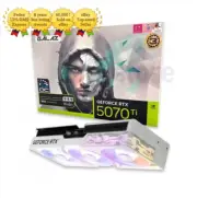 GALAX GALAZ GeForce RTX 5070 Ti WHITE OC D7 16GB Gaming Graphics Card