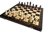 PROFESSIONAL WENGE Tournament Chess Set 48 x 48 cm 19 inch KH 9 cm 3,6 inch