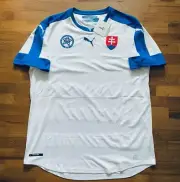 Authentic Puma Slovakia 2016/17 Home Soccer Jersey Shirt XL 748653 01