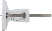 QANYEGN Tyre Tread Depth Gauge, Stainless Steel Tyre Tread Depth Checker Measure Tool, Tyre Tire Tread Depth Gauge Caliper for Car Truck