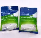Stein's Gel Toe Spacer Separator Clear, Straighten Overlapping Toes Pack of 2