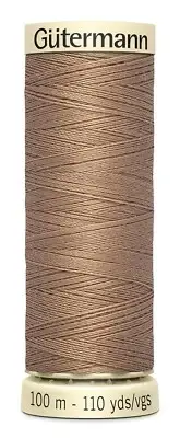 Gutermann 100P-536 Sew-All Thread 110yd-Tan