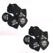 Dunlop Guitar Picks 24 Pack Tortex Pitch Black Jazz III 1.35mm 482P1.35
