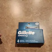Gillette Mach3 Men's Razor Blade Refill Cartridges - 4 Count, Brand New