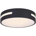 Canarm Lighting CL-19-13-BK Niven LED 13 inch Black Flush Mount Ceiling Light