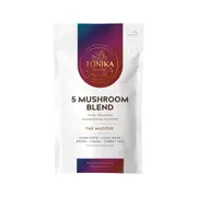Tonika 100% Organic Mushroom Powder 5 Mushroom Blend 90g