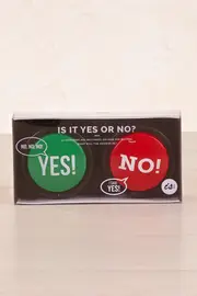 Is It Yes Or No? Button--IS-88009