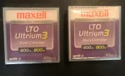 Maxell LTO Ultrium 3 Data Cartridge (400gb / 800gb) Pack of 2