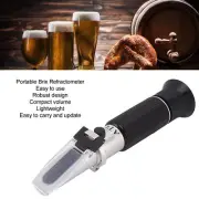 Copper 1.12 Handheld Refractometer Beer Malt Alcohol Meter Alcohol Tester