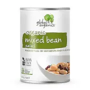 Global Organics Mixed Bean Salad (can) Bulk Buy