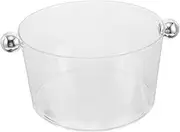 Ice Bucket for Parties Stylish Beverage Tub with Handle for Cocktails Beer and Events Enhances Home Decor for Gatherings