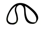 CAPSTAN BELT FOR AKAI 33D 100-D, 902C, 903C, 1800L, 1800SP USA FREE SHIP (TRR6)