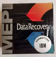MEP Data Recovery 3.5" Floppy Disks Diskettes 10 Pack 1.44MB 2HD New Sealed