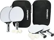 HEAD EastPoint Sports Rubberized Outdoor Table Tennis Paddle Set