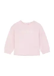 Balmain Kids Logo-embroidered Cotton Sweatshirt - Pink - 9 Months (9 Months) 9 MONTHS (9 months)