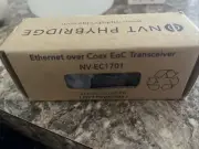 NVT Phybridge EoC Ethernet over Coax Transceiver with NV-EC1701