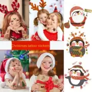 Waterproof Tattoo Sticker DIY Party Face Stickers Cartoon Holiday Stickers